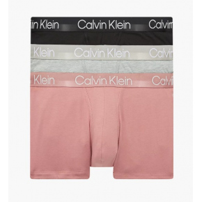 Pánské bavlněné trenýrky 3pack NB2970A-UW5 - Calvin Klein