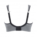 Podprsenka balkonetka Sports Balconnet charcoal marl 9441 melanž - Sculptresse