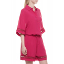 Dámská plážová košile 262732 4R338 01975 třešňová - Emporio Armani