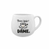 DÁME KAFE? DÁME. - bílý keramický hrníček 300 ml