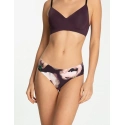 Dámské kalhotky Velvet Bloom Tanga Brasil - Julimex