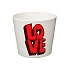 LOVE (VERZE 4) - velký květináč 