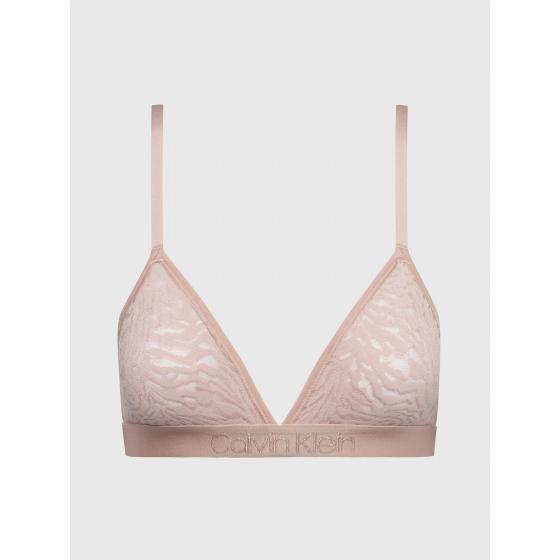 Dámská podprsenka 000QF7491E 7NS béžová - Calvin Klein