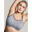 Podprsenka balkonetka Sports Balconnet charcoal marl 9441 melanž - Sculptresse