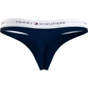 Dámská tanga THONG UW0UW03835 DW5 tm. modré - Tommy Hilfiger