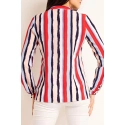 Dámská košile A 170 Lila Stripes - Awama