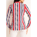Dámská košile A 170 Lila Stripes - Awama
