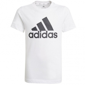 Dětské tričko Essentials Tee Jr GN3994 bílé - Adidas