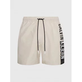 Pánské plavky LM0KM00991 ACE béžové - Calvin Klein