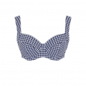 Vrchní díl plavek SW1722 modro-bílý - Panache