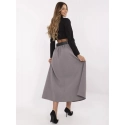 Dámská dlouhá sukně MI SD 88653.89 Šedá - FPrice