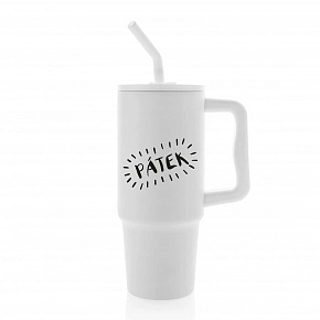 PÁTEK - bílý cestovní termohrnek 900 ml PÁTEK - bílý cestovní termohrnek 900 ml