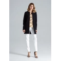 Dámský kabát Coat M551 - Figl