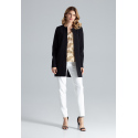Dámský kabát Coat M551 - Figl