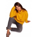 Mikina s rolákem a pulovrem BK086  - BeWear