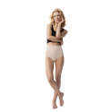 Dámské kalhotky Amber maxi high beige - Julimex
