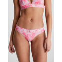 Dámské plavkové kalhotky KW0KW02124 0JV růžová - Calvin Klein
