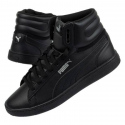 Junior kotníkové boty Vikky v2 Mid SL 370619 03 černá - Puma