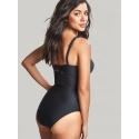 Dámské jednodílné plavky Swimwear Marianna Balcony Swimsuit SW1590 černé - Panache