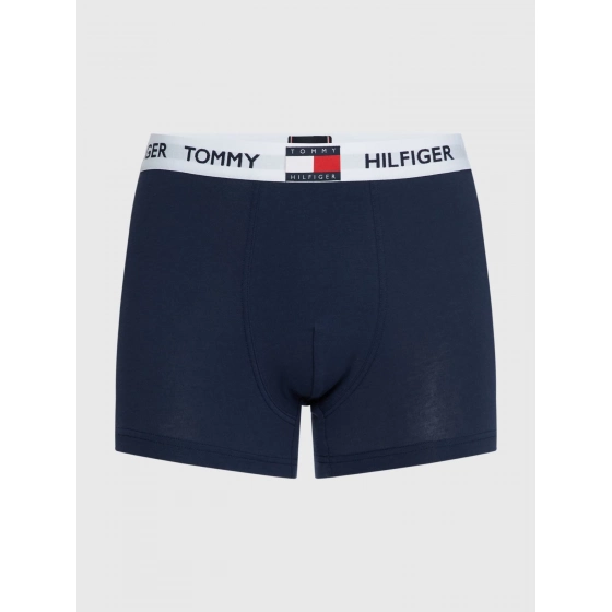 Pánské boxerky TRUNK UM0UM01810 CHS tm. modré - Tommy Hilfiger