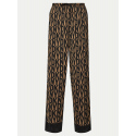 Dámské pyžamo YI90017 202 hnědé s potiskem - DKNY