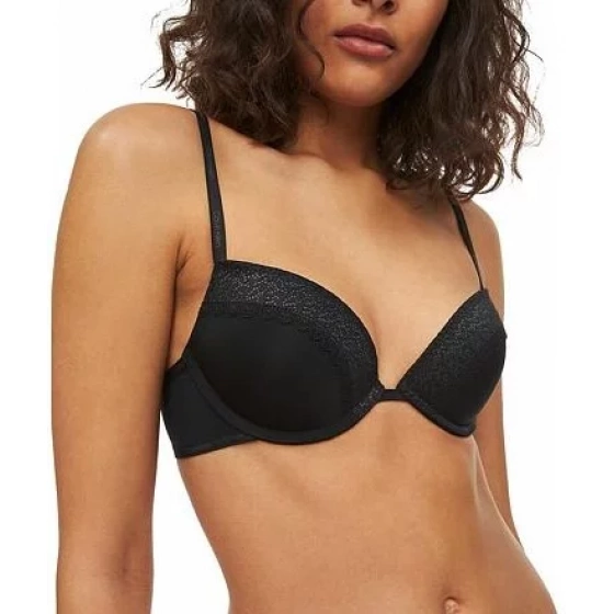 Podprsenka push-up QF5145E 001 černá -  Calvin Klein