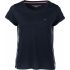 Dámské krátké tričko UW0UW01374 tmavě modré - Tommy Hilfiger