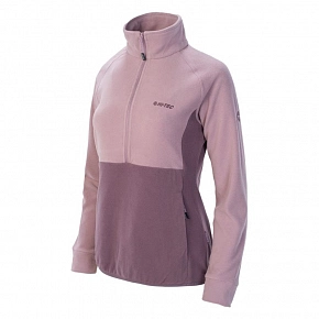 Dámská mikina fleece LADY RIVANO 1/2 fialová - Hi-Tec