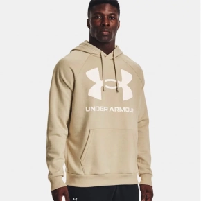 Pánská mikina Rival Fleece Big Logo HD M 1357093-290 béžová - Under Armour