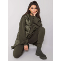 Dámská zimní komplet EM KMPL 647.00P khaki - Ex moda