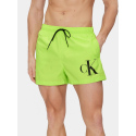 Pánské plavky KM0KM00967 LKQ neonově zelené - Calvin Klein