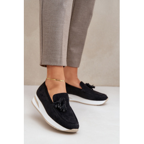 Dámské mokasíny G-55 / 208669 Černá- Step in style
