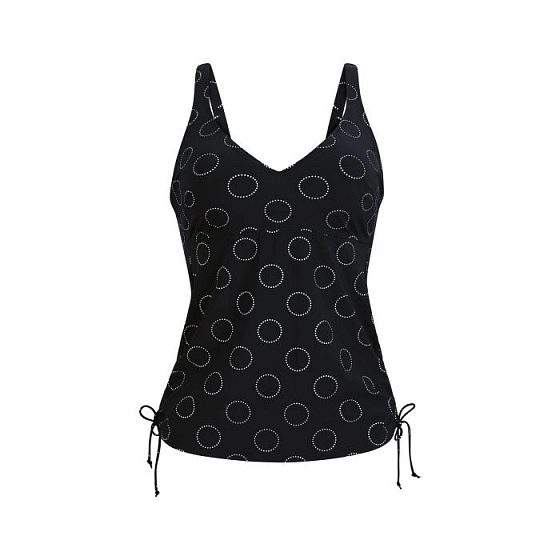 Horní díl tankin Malaika Top tankini 8889-1 black - RosaFaia