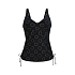 Horní díl tankin Malaika Top tankini 8889-1 black - RosaFaia