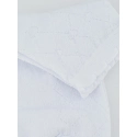 Ponožky SB119 Jacquard Hearts bílé - Noviti