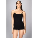 Dámská košilka s úzkými ramínky Virginia Černá - Intimidea