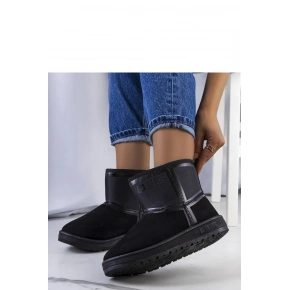 Dámské sněhové boty KK274614 906 Černá - Big Star Dámské sněhové boty KK274614 906 Černá - Big Star