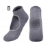 SPORT Hladké ponožky na jógu šedé - SPORTS socks