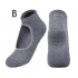SPORT Hladké ponožky na jógu šedé - SPORTS socks