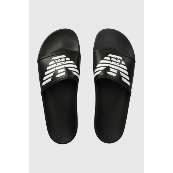 Unisex nazouváky XVPS08 XN747 A120 černé - Emporio Armani