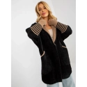 Dámský kabát MBM PL 2001.95P černý - FPrice