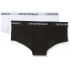 Kalhotky 2pcs 163263 CC317 00911 černobílá - Emporio Armani