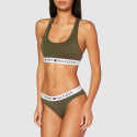 Bralette podprsenka UW0UW02037 RBN khaki - Tommy Hilfiger