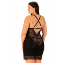 Rafinovaná košilka Vanessme chemise 2XL/3XL - Obsessive