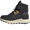 Dětské zimní kotníkové boty Terrex Trailmaker Jr FZ2611 Černá s hnědou - Adidas