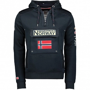 Pánská mikina Gymclass Db 054 M WW2489H/GN tm. modrá - Geographical Norway