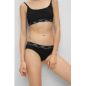 Dámské kalhotky 3ks 50469657 černá - Hugo Boss
