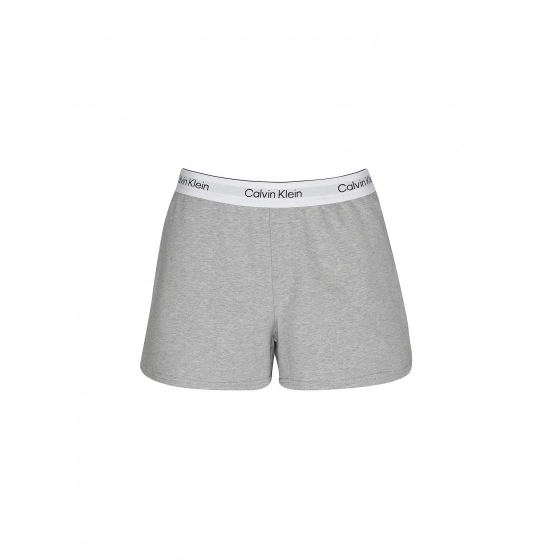 Dámské kraťasy QS6871E P7A šedá - Calvin Klein