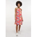 Dámské letní šaty 1013854/12439 lososová - Kesi