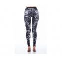 Dámské fitness legíny Six Deuce Digital Snakeskin - šedé - Litex